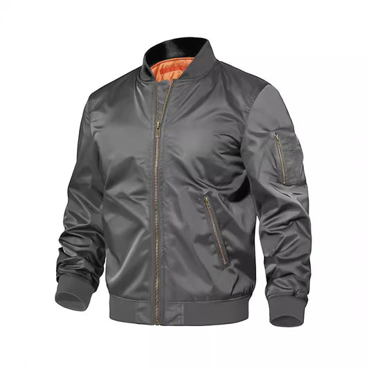 Crescent-Aviator Jacket in "Thermal-Shield" Fabric with Integrated Command-Profile