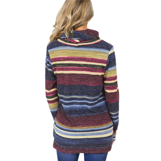 Mistral Boho Melange Hooded Sweater