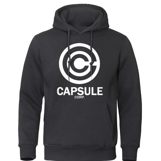The Vector-Capsule Hoodie with Architectural Logo-Inlay & Urban-Shield Shell