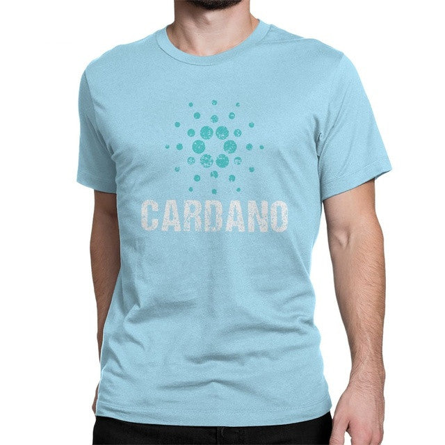 The Cardano-Legacy Distressed-Tee with Architectural Crypto-Inlay & Urban-Fit