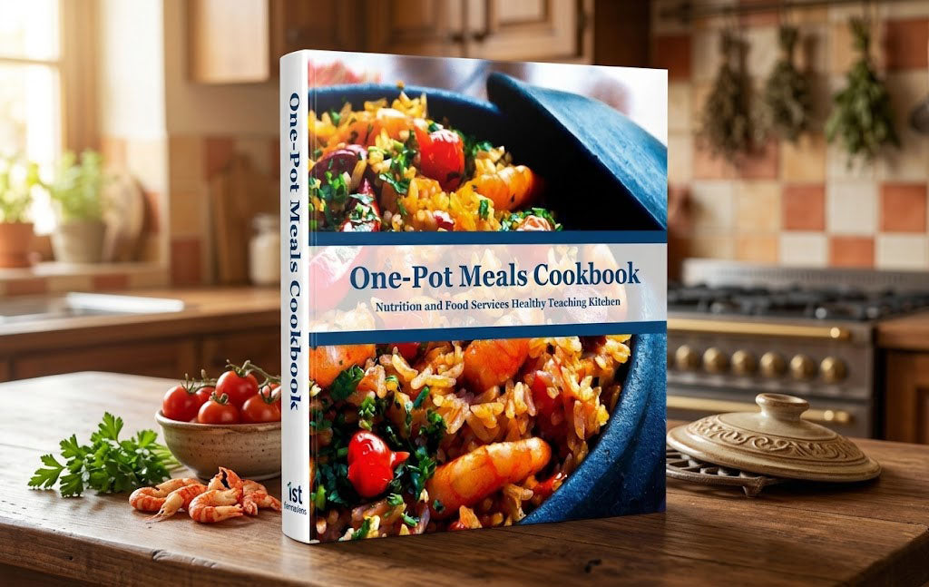 One-Pot Meals Cookbook | 50+ Healthy & Easy Recipes (E-Book)