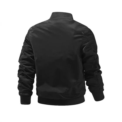 Crescent-Aviator Jacket in "Thermal-Shield" Fabric with Integrated Command-Profile