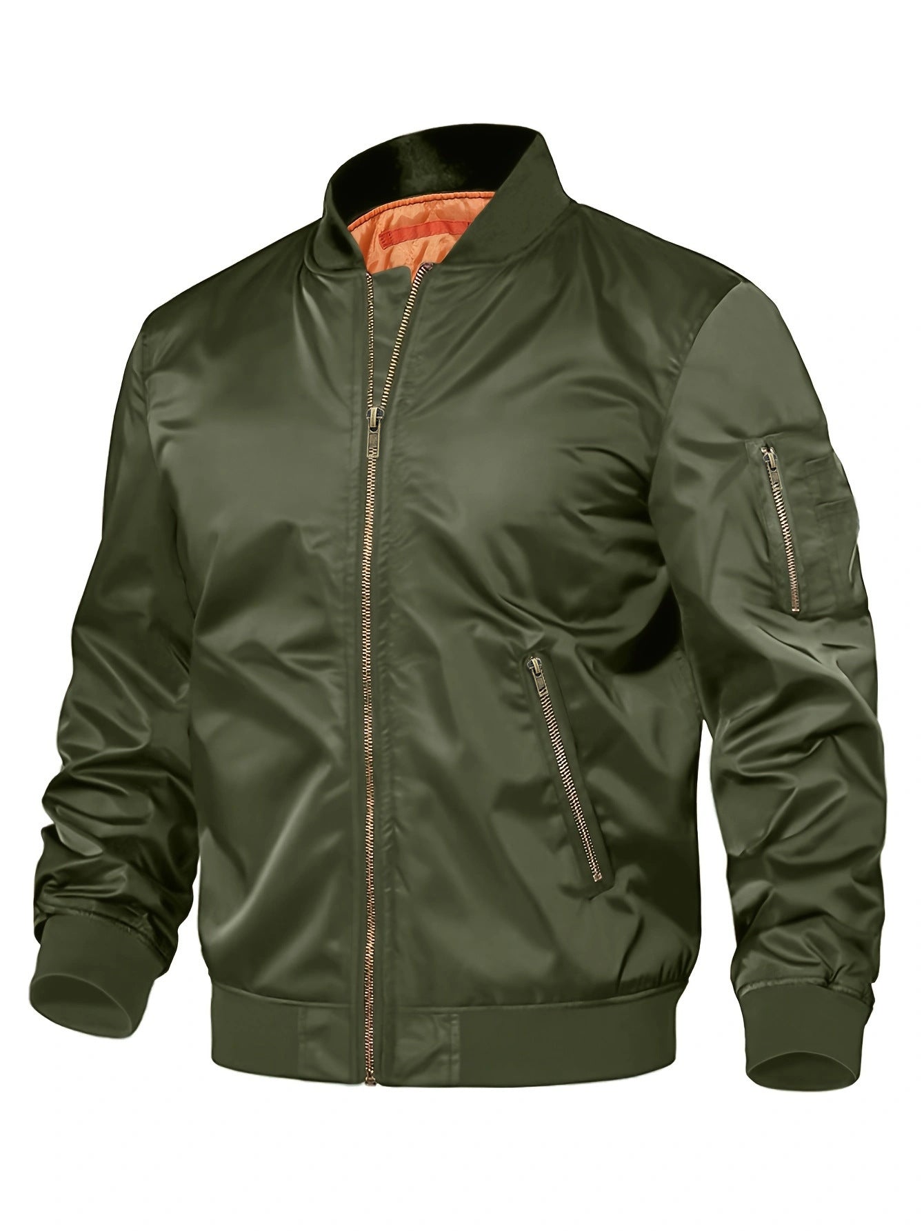 Crescent-Aviator Jacket in "Thermal-Shield" Fabric with Integrated Command-Profile