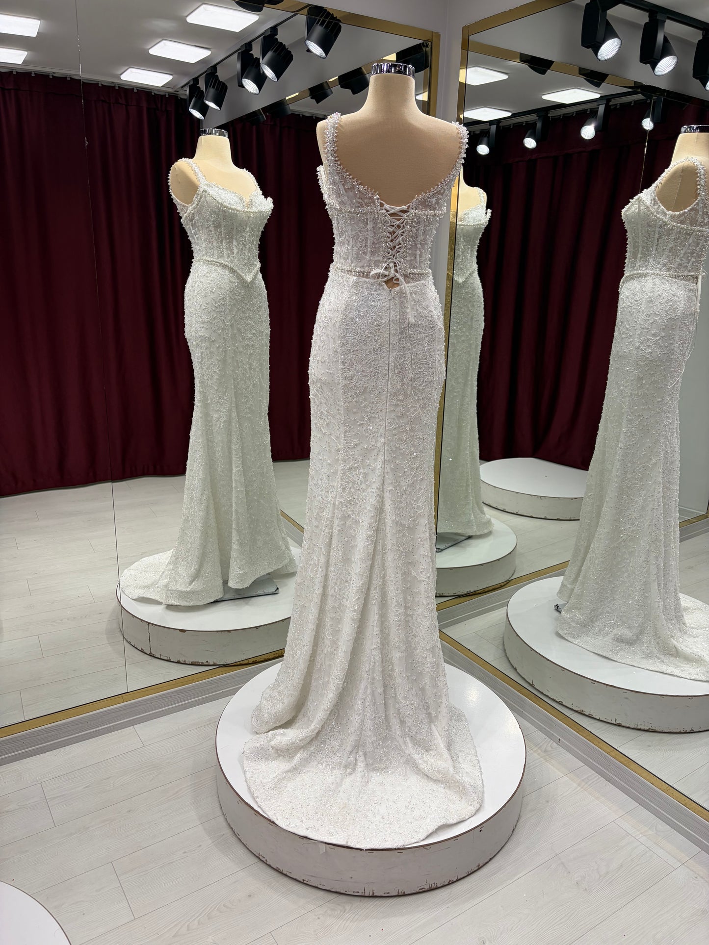 Boventi Cathedral Dream Glitter Gown #1101