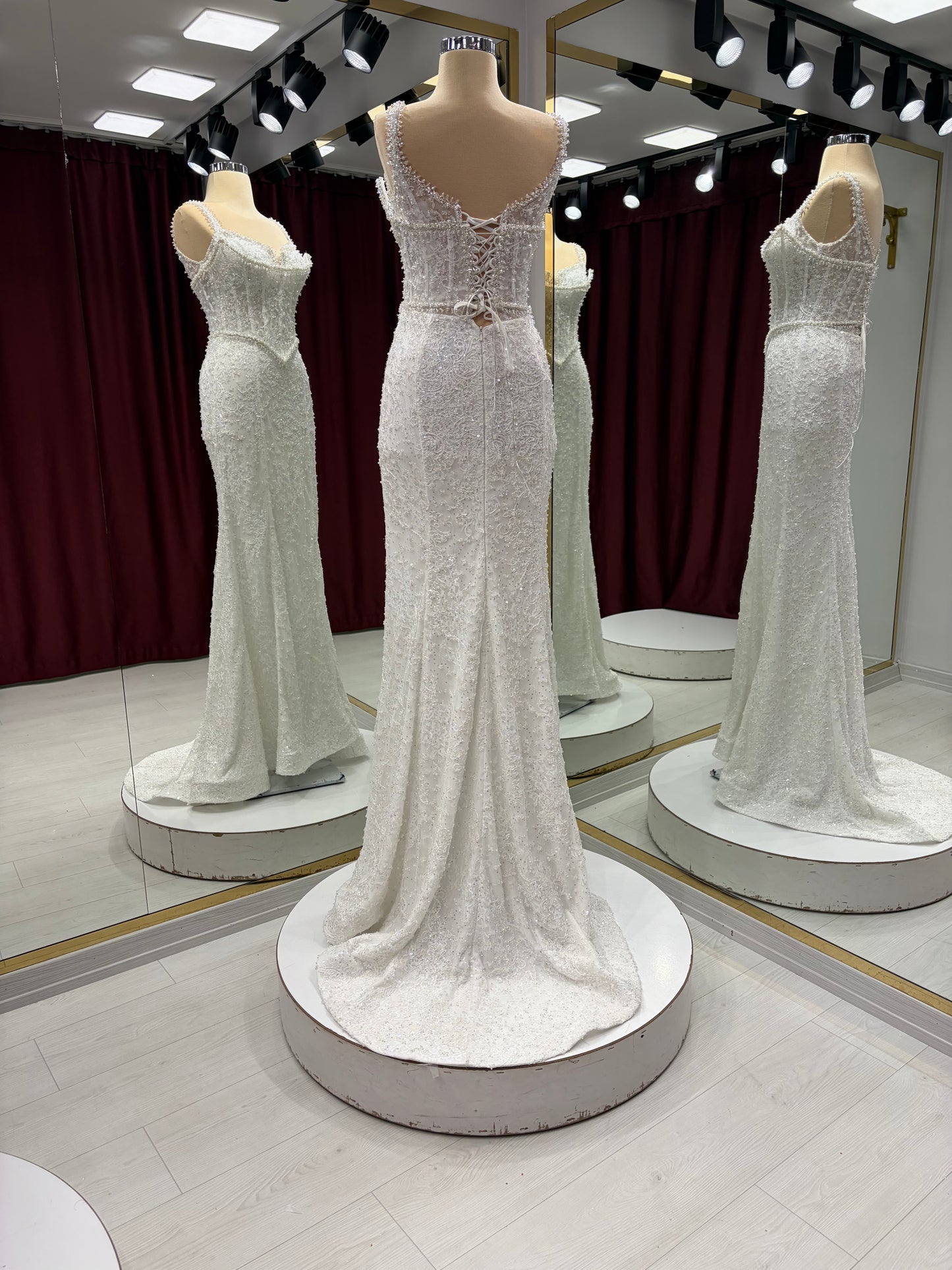 Boventi Cathedral Dream Glitter Gown #1101