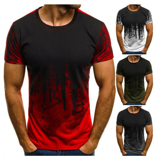 Urban Drip Gradient Long-Sleeve Tee