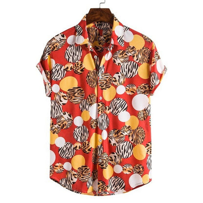 The Baroque-Matrix Shirt with Architectural Filigree-Argyle & Urban-Flow Shell
