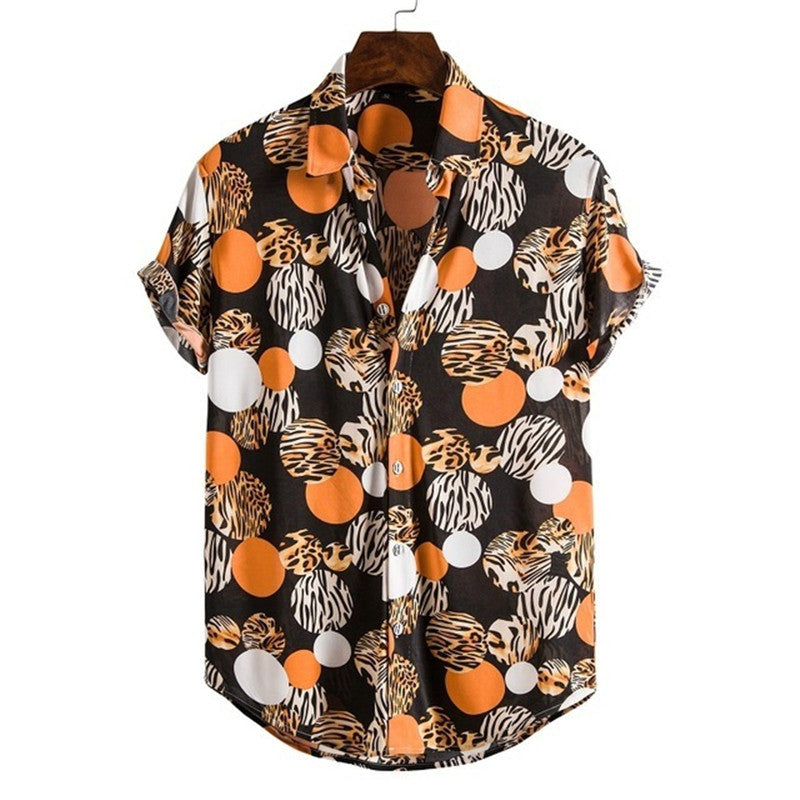 The Baroque-Matrix Shirt with Architectural Filigree-Argyle & Urban-Flow Shell