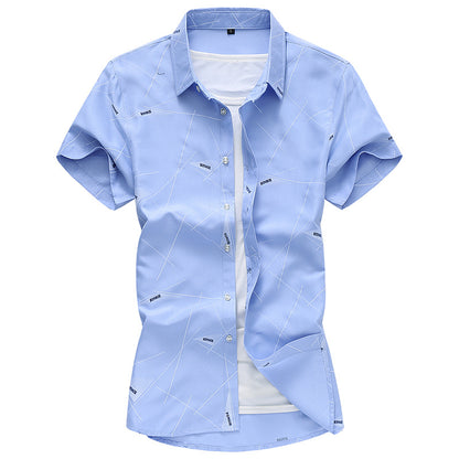 The Prism-Flow Shirt with Architectural Linear-Inlay & Urban-Sateen Shell