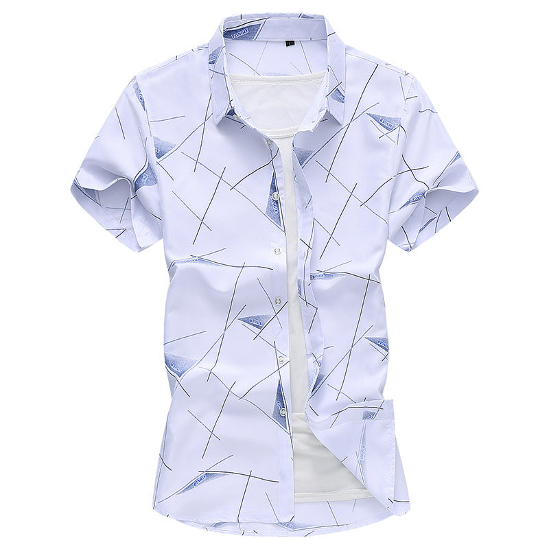 The Prism-Flow Shirt with Architectural Linear-Inlay & Urban-Sateen Shell