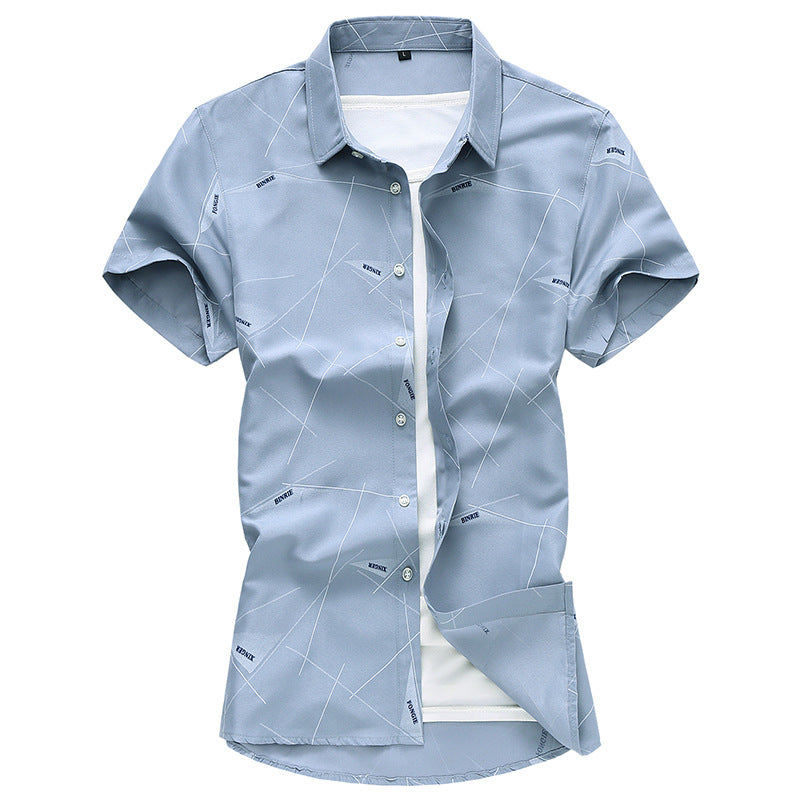 The Prism-Flow Shirt with Architectural Linear-Inlay & Urban-Sateen Shell