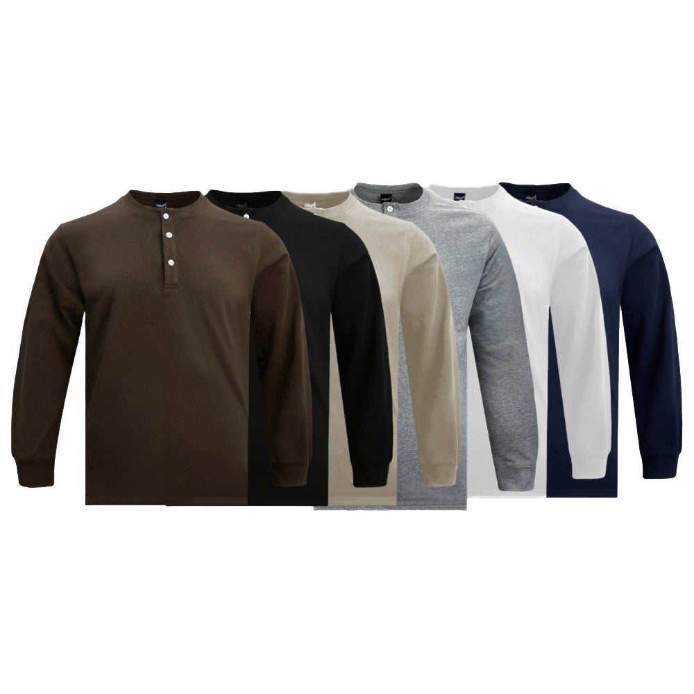 Premium Heavy Henley T-Shirt