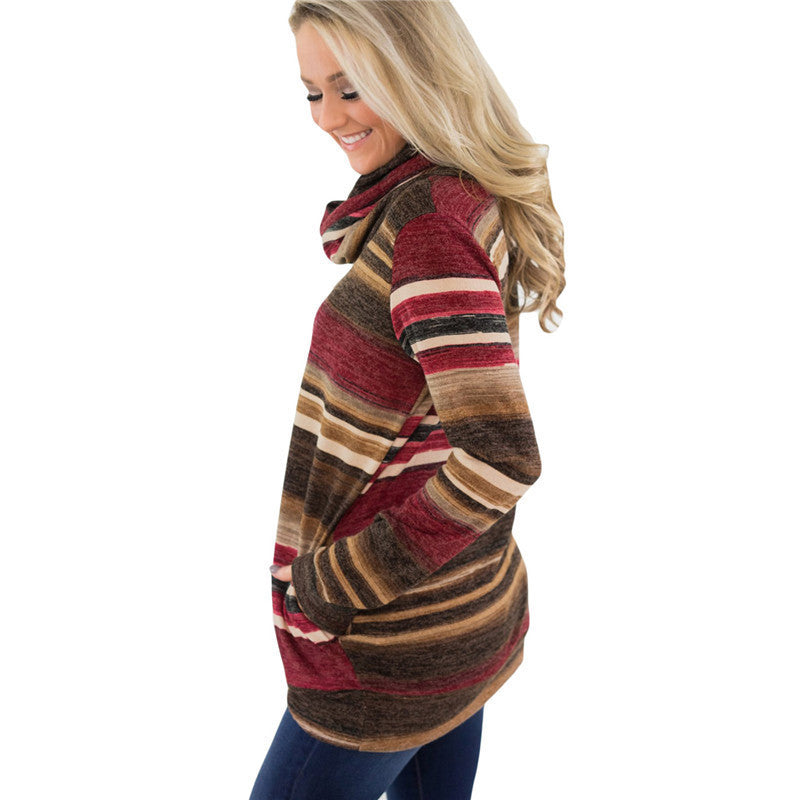 Mistral Boho Melange Hooded Sweater
