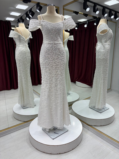 Boventi Eternal Grace Lace Gown #1096