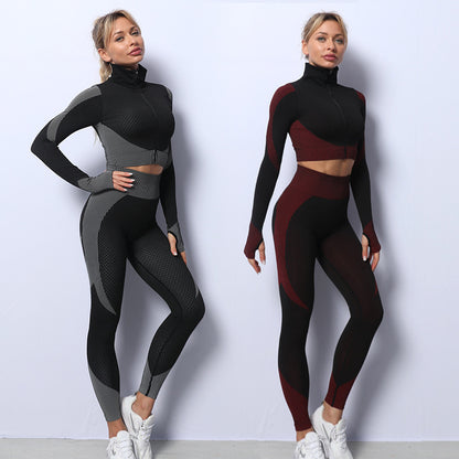 The Kinetic Skin 3-Piece Seamless Set with Biometric Compression Zones
