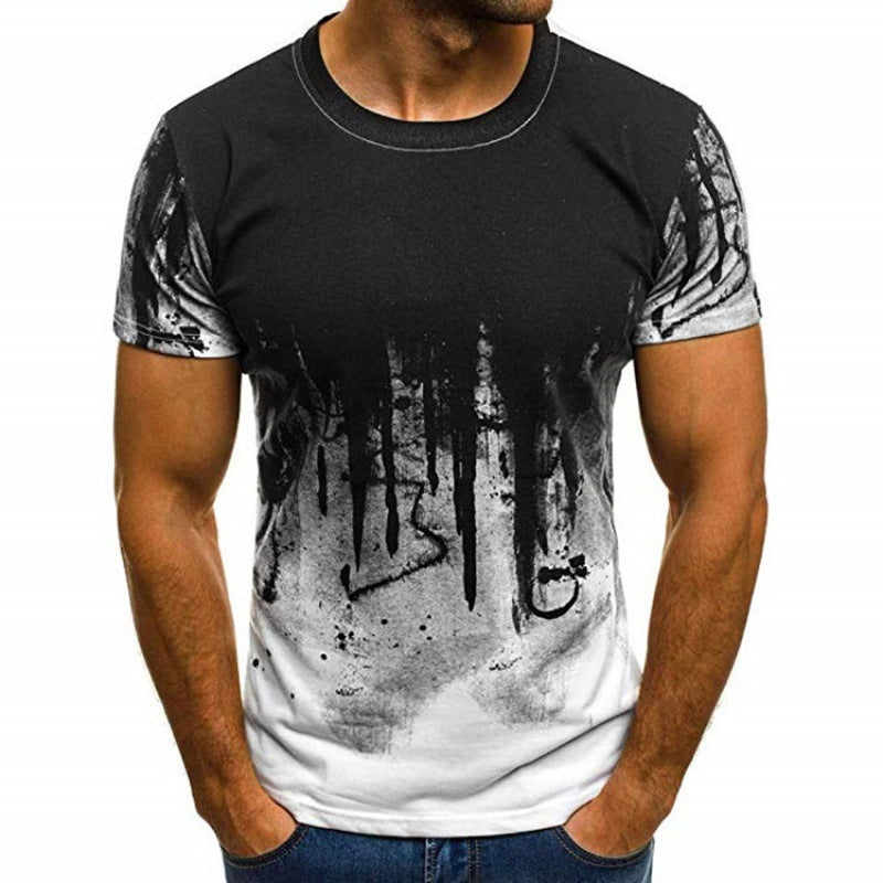 Urban Drip Gradient Long-Sleeve Tee