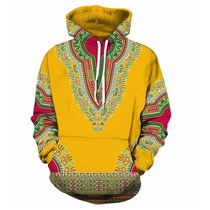 The Tribal-Aegis Hoodie with Architectural Dashiki-Inlay & Urban-Shield Shell