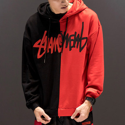 Contrast-Vanguard Statement-Pullover with High-Density Two-Tone Grid & Oversized-Frame