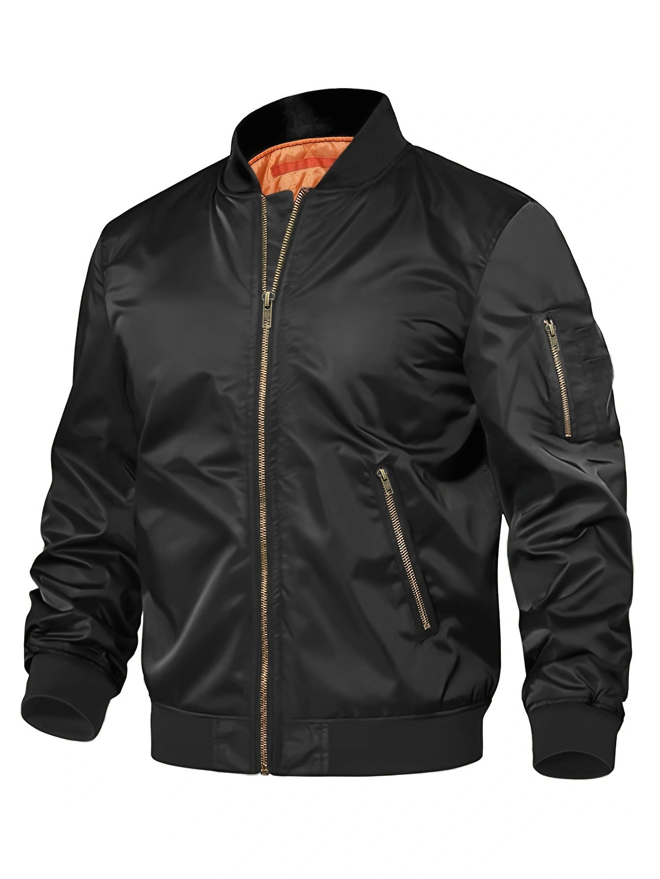 Crescent-Aviator Jacket in "Thermal-Shield" Fabric with Integrated Command-Profile