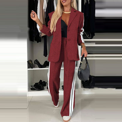 Nordic Sport-Chic Single-Breasted Blazer