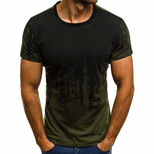 Urban Drip Gradient Long-Sleeve Tee