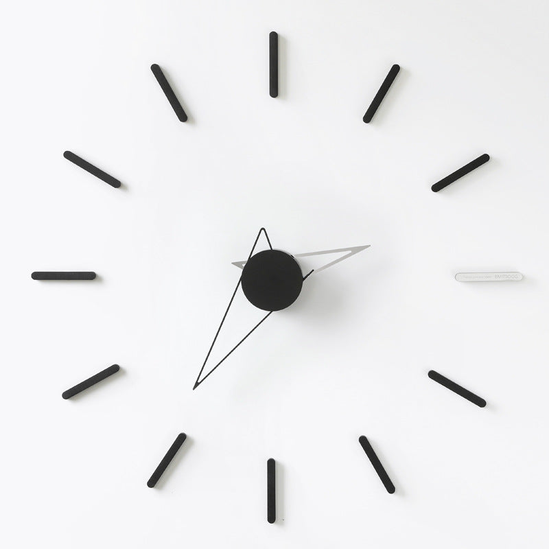 The Meridian Geometric Wall Sculpture Clock