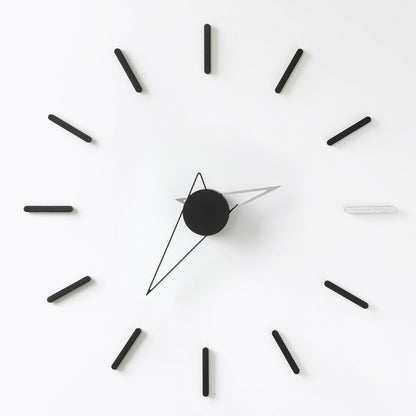 The Meridian Geometric Wall Sculpture Clock