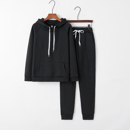 The Contrast-Flow Hoodie Duo with High-Vis Drawstring Architecture