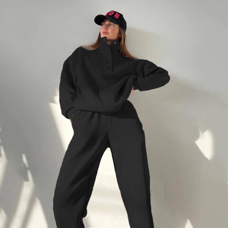 Vector-Zero Fleece-Duo with High-Density Button-Down "Guard" Collar