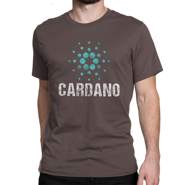 The Cardano-Legacy Distressed-Tee with Architectural Crypto-Inlay & Urban-Fit