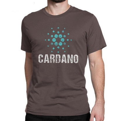 The Cardano-Legacy Distressed-Tee with Architectural Crypto-Inlay & Urban-Fit