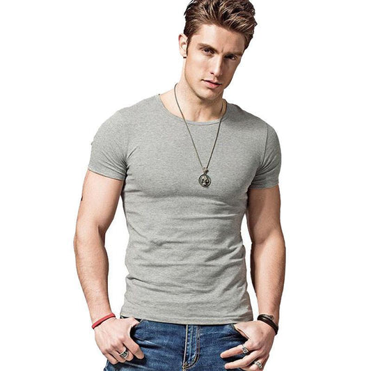 Urban-Essential Performance-Tee with Deep-Ribbed Frame & Sculptural Hem