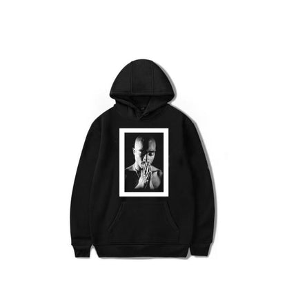 The Legacy-Crown Hoodie with Architectural Portrait-Inlay & Urban-Shield Shell