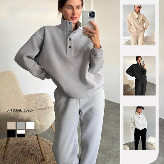 Vector-Zero Fleece-Duo with High-Density Button-Down "Guard" Collar