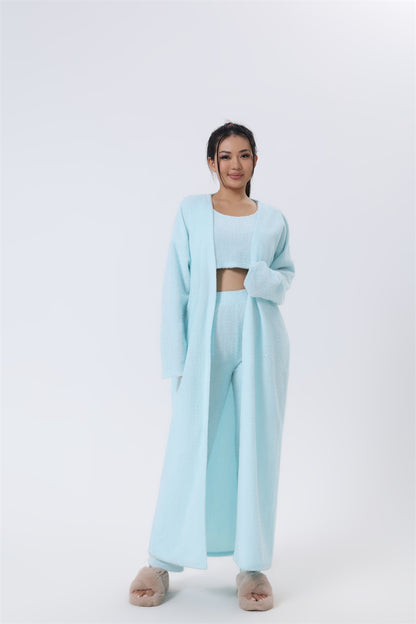 Aria Fuzzy Knit 3-Piece Co-ord Set