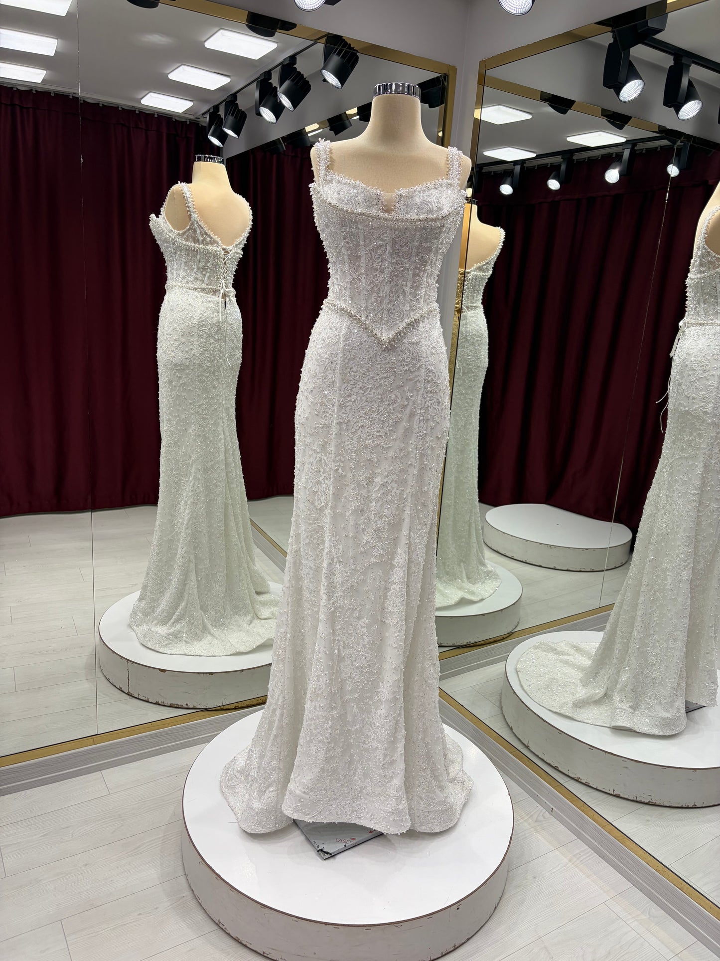 Boventi Cathedral Dream Glitter Gown #1101