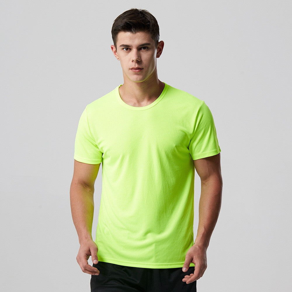 Performance-Pulse Statement-Tee with High-Visibility Accents & Sculptural Muscle-Fit