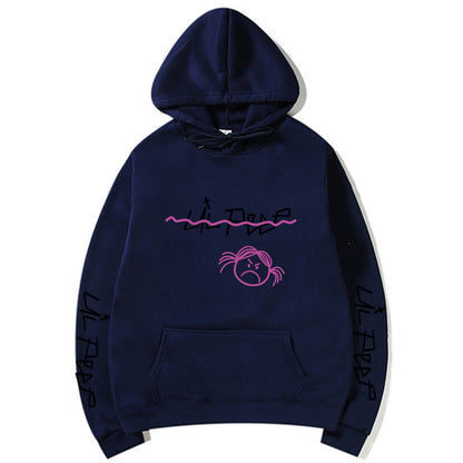 Ethereal-Vanguard Statement-Pullover with High-Contrast Graphic-Grid & Oversized-Frame