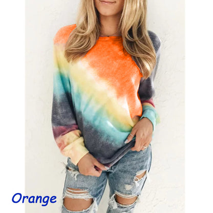 Dreamscape Tie-Dye Rainbow Sweatshirt