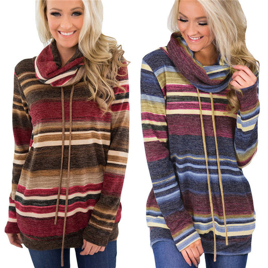 Mistral Boho Melange Hooded Sweater