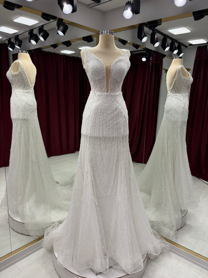 Boventi Ethereal Dream Lace Gown #1099