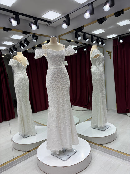 Boventi Eternal Grace Lace Gown #1096