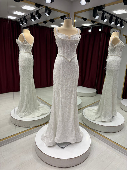 Boventi Cathedral Dream Glitter Gown #1101