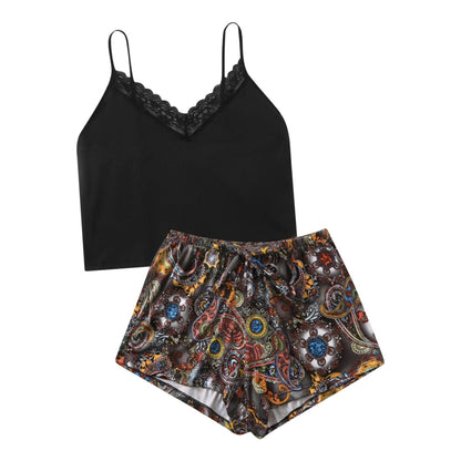 Siren-Morning Set in "Soft-Touch" Jersey with Integrated Tulip-Cut Hemline