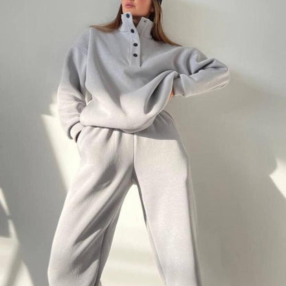 Vector-Zero Fleece-Duo with High-Density Button-Down "Guard" Collar