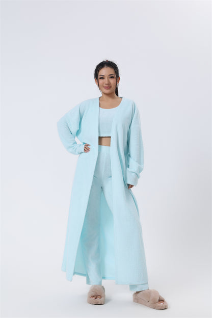 Aria Fuzzy Knit 3-Piece Co-ord Set