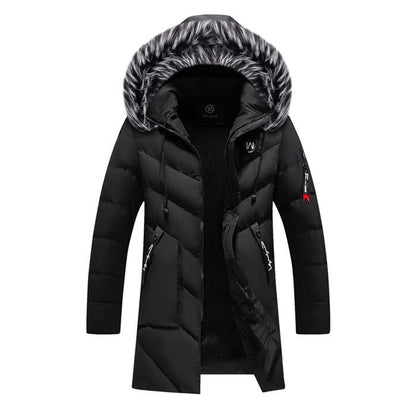 The Frost-Sentinel Parka with Architectural V-Quilt & Urban-Fortress Shell