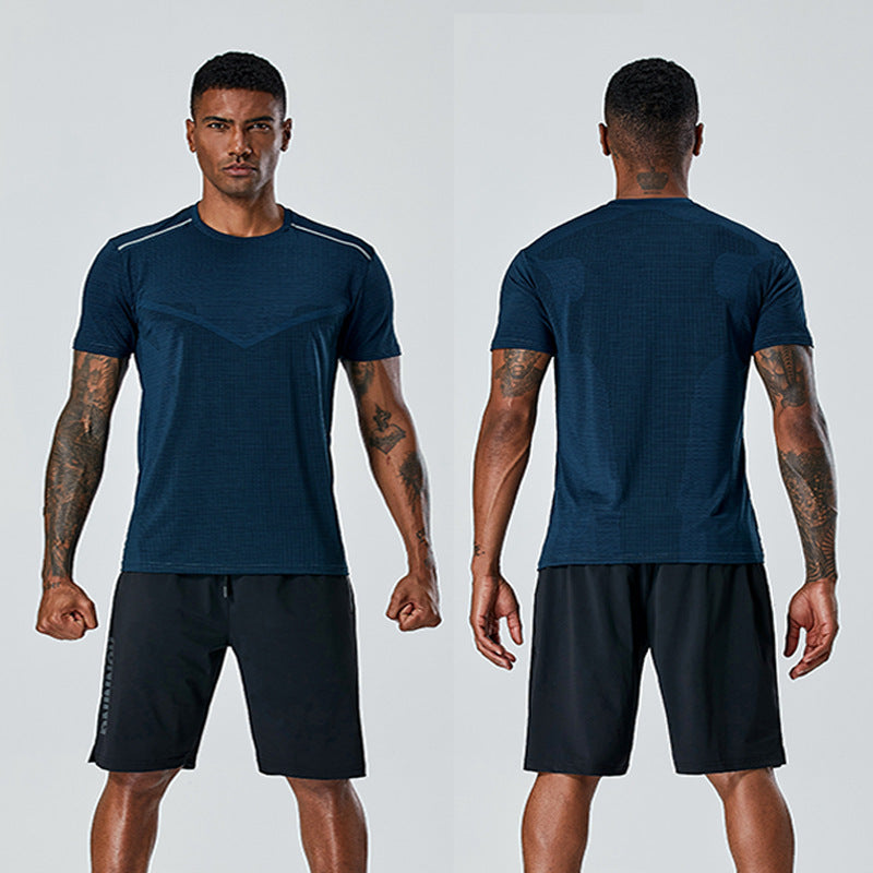 The Bio-Apex Training-Tee with Architectural Reflective-Inlay & Kinetic-Vent