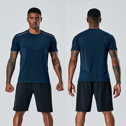 The Bio-Apex Training-Tee with Architectural Reflective-Inlay & Kinetic-Vent