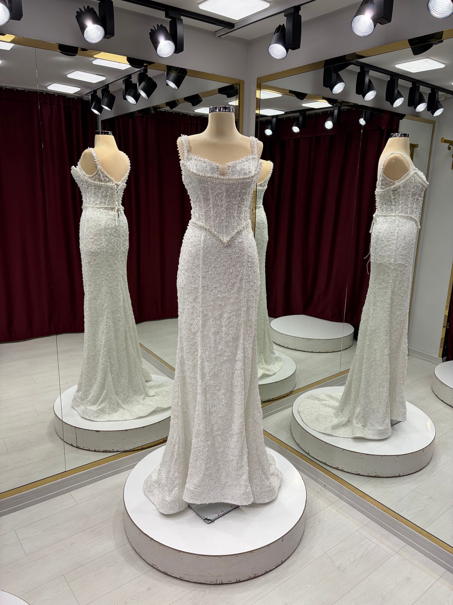 Boventi Cathedral Dream Glitter Gown #1101